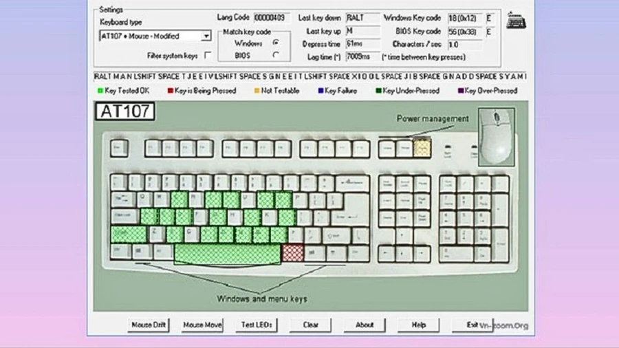 KeyboardTest