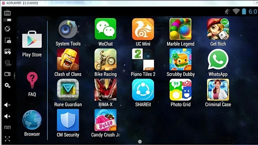KOplayer là giả lập Android sử dụng công nghệ Kernel mới, hứa hẹn hiệu suất và ổn định cao