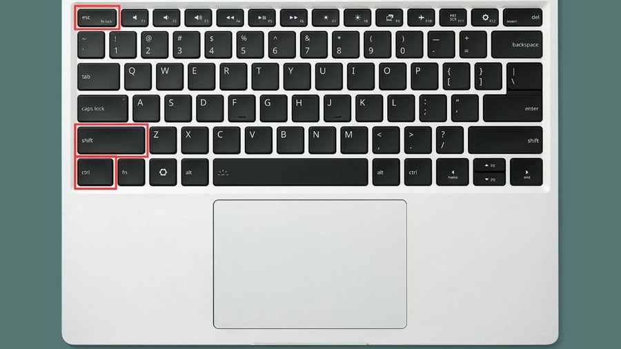 Nhấn tổ hợp phím Ctrl + Shift + Esc để mở Task Manager.