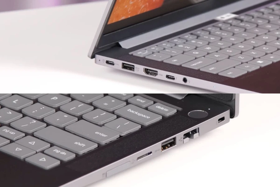 Lenovo ThinkBook 14 G7+ ASP 2025 được trang bị đầy đủ các cổng kết nối cơ bản