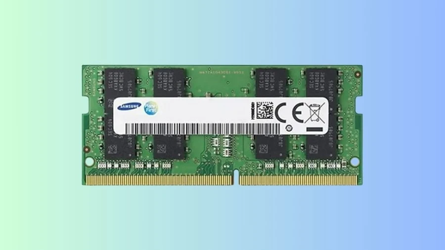 RAM Laptop Samsung DDR4 32GB Bus 2666MHz (Green - Used, Nhập khẩu) với dung lượng lên tới 32GB