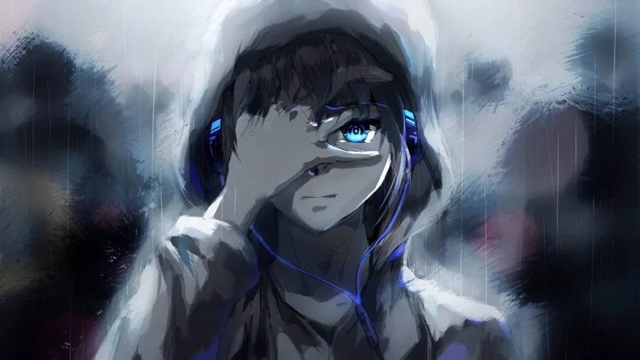 Hình nền tối màu anime