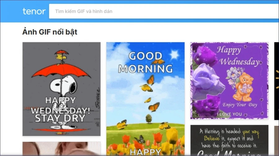 GIF chứa một chuỗi các khung hình được hiển thị liên tiếp, tạo thành một đoạn phim ngắn lặp lại