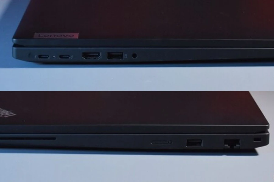Lenovo ThinkPad T16 Gen 3 có đầy đủ các cổng kết nối thông dụng