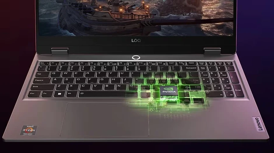 Bàn phím full-size gõ êm – Touchpad rộng, điều khiển mượt