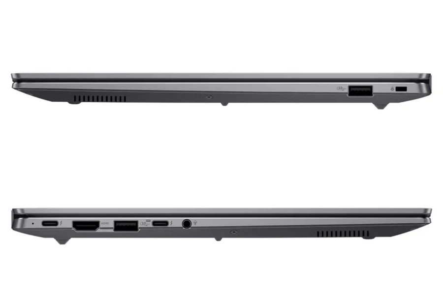 ASUS ExpertBook P5 (P5405) được trang bị đầy đủ các cổng kết nối cần thiết