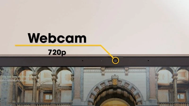 HP ZBook Firefly 14 G7 trang bị webcam hiển thị sắc nét