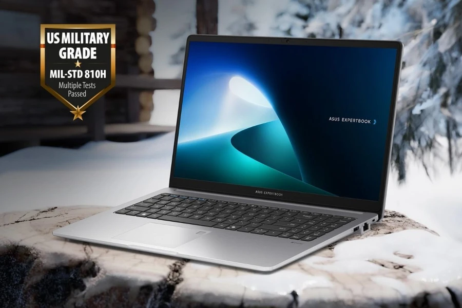Asus ExpertBook P1503CVA-i508-50W đã được theo tiêu chuẩn quân sự Mỹ MIL-STD-810H