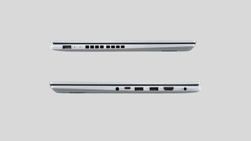 Asus Vivobook 15 OLED A1505VA-L1688W tích hợp đầy đủ cổng kết nối hiện đại