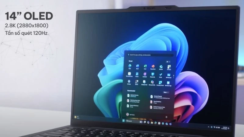Lenovo ThinkPad X1 Carbon Gen 13 21NX003BVN sử dụng màn hình OLED 14 inch
