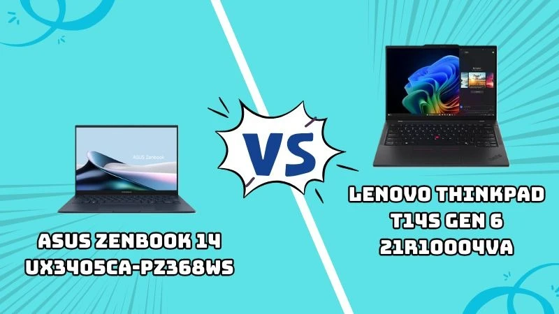 So sánh ASUS Zenbook 14 UX3405CA-PZ368WS 