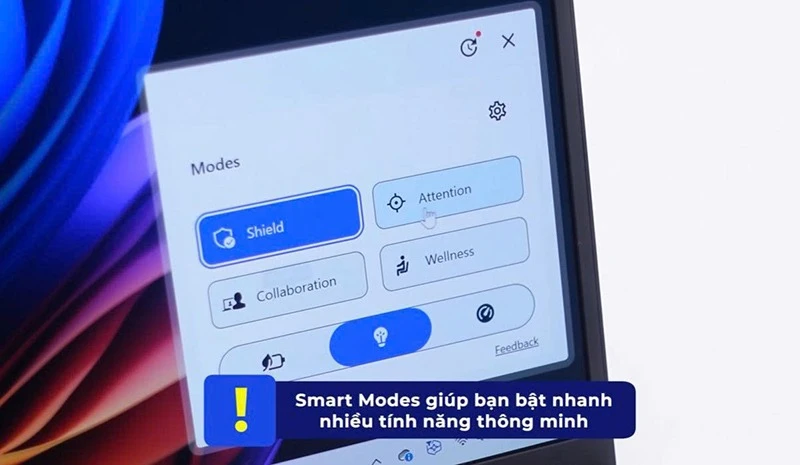 Công nghệ Smart Modes trên ThinkPad X1 Carbon Gen 13 21NX003BVN