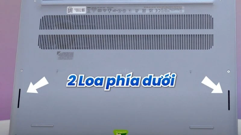 Dell Inspiron 5440 7FN5J trang bị 2 loa bên dưới