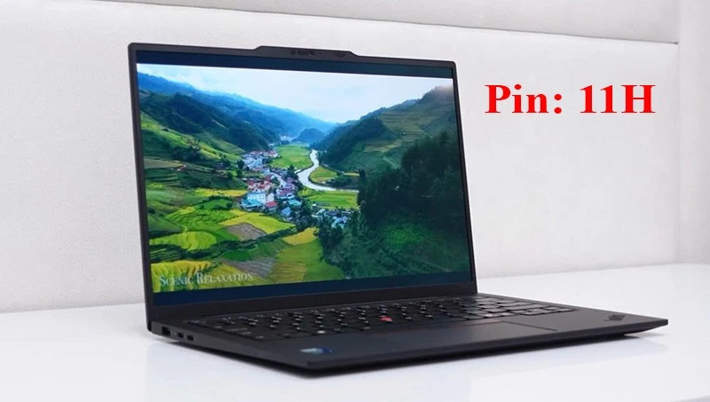 Thời lượng pin trên ThinkPad X1 Carbon Gen 13 21NX003BVN