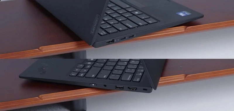 Hệ thống cổng kết nối trên Lenovo ThinkPad X1 Carbon Gen 13 21NX003CVN 