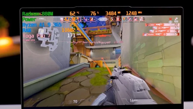 Lenovo Yoga Pro 7 14ASP9 83HN0022VN có thể chơi được nhiều tựa game