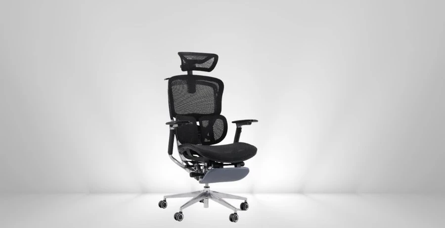 GAMI Crom Pro trang bị tựa đầu HeadFlex 8D giúp điều chỉnh đa hướng tiện lợi