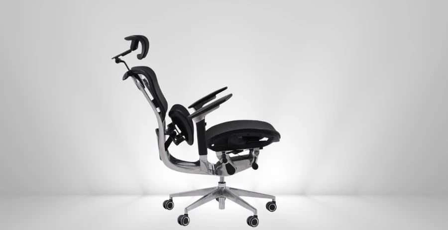 GAMI Crom Pro có mâm ghế thiết kế dạng thác nước, trượt tới lùi 5cm