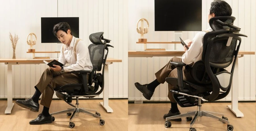 GAMI Crom Pro làm từ hợp kim nhôm, chịu tải đến 150 kg