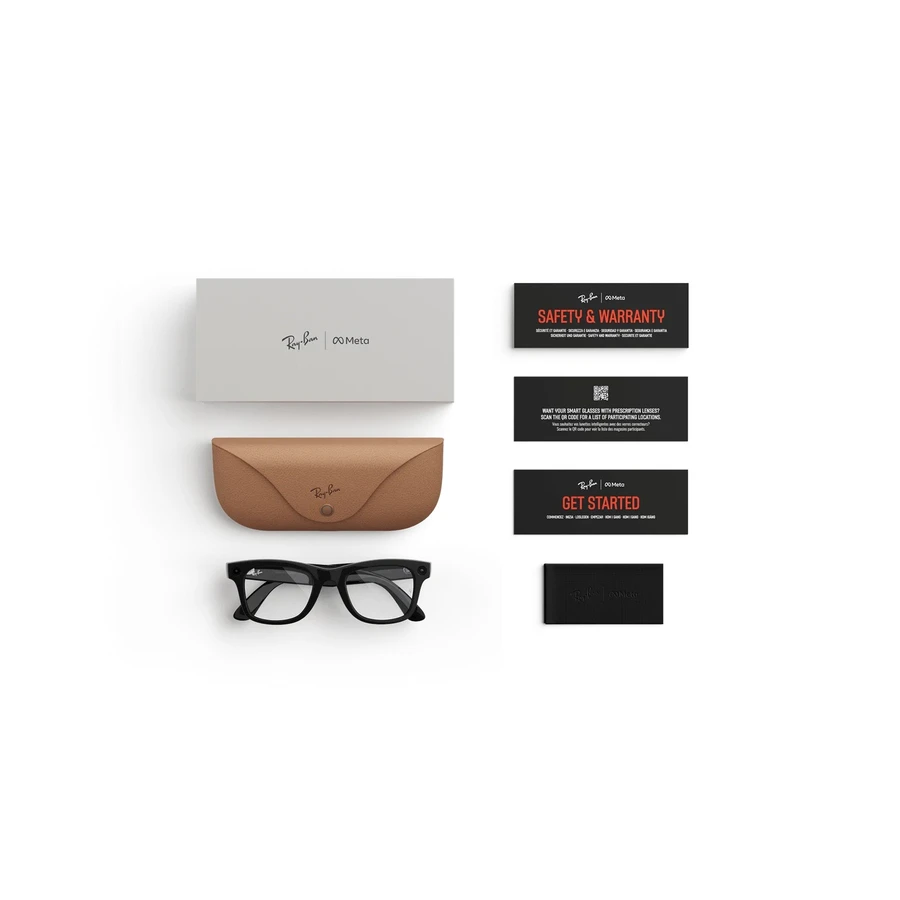 Kính Ray-Ban Meta Wayfarer AI Glasses thời trang, thông minh, nghe nhạc, gọi điện, ghi hình, trợ lý AI