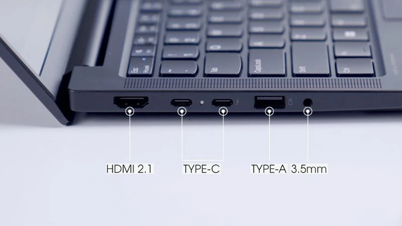 Lenovo ThinkPad E14 Gen 7 21SX002UVN trang bị nhiều cổng kết nối