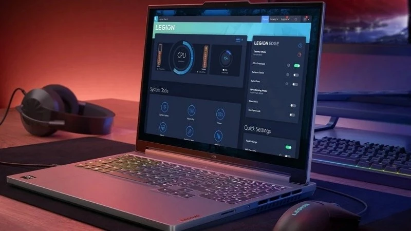 Lenovo Legion Slim 5 2025 trang bị CPU mạnh mẽ
