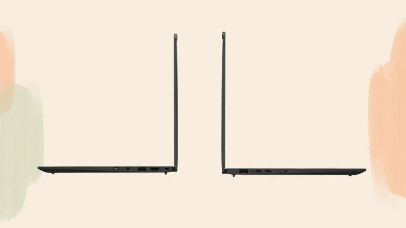 Lenovo ThinkPad X1 Carbon Gen 13 21NX0038VN tích hợp đầy đủ cổng kết nối hiện đại