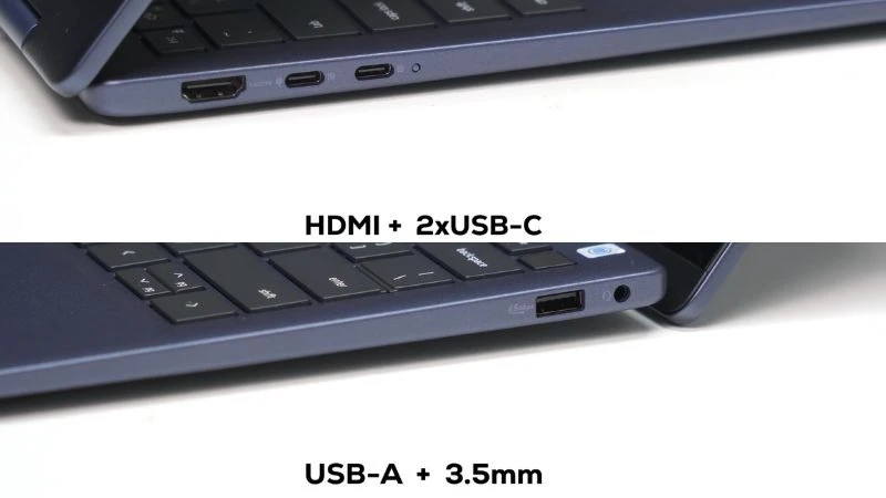 Dell 14 Plus 2 in 1 DB04255 - Khá đủ cổng kết nối