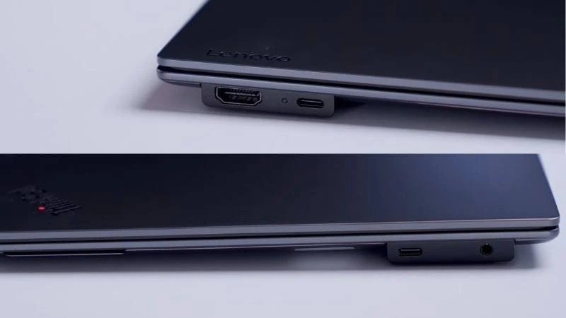 Lenovo ThinkPad X9-14 Gen 1 21QA006GVN mỏng nhưng không thiếu cổng kết nối