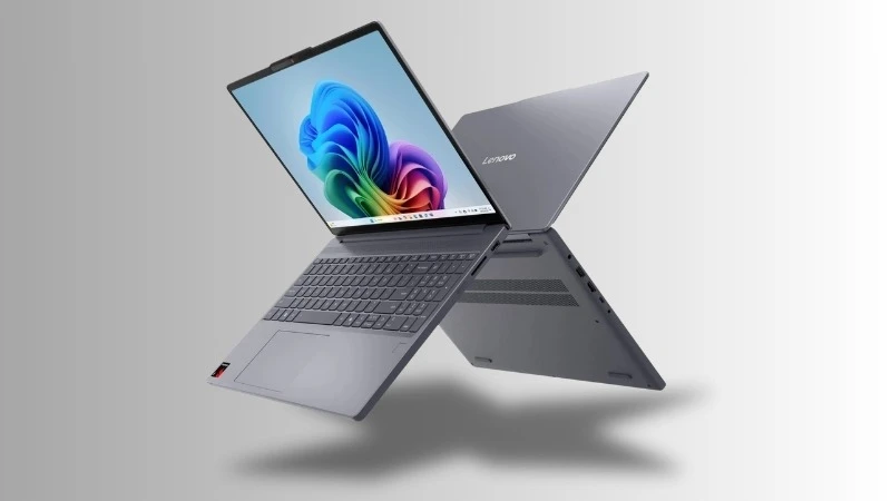 Thiết kế nhôm nguyên khối mỏng nhẹ - Lenovo IdeaPad Slim 3 15Q8X10 83N3002PVN