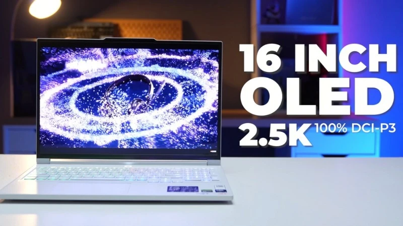 Lenovo Legion 7 16IAX10 83KY001VVN có màn hình siêu sắc nét