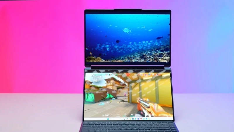 Tổng quan sản phẩm Lenovo Yoga Book 9 14IAH10 83KJ001QVN  