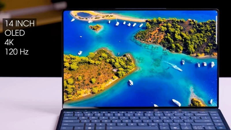 Màn hình cảm ứng OLED 3.8K 120Hz - Lenovo Yoga Slim 9 14ILL10 83CX001AVN