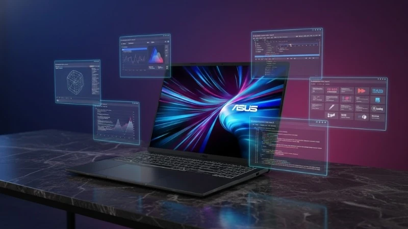 Đa nhiệm mượt mà với RAM 16GB - ASUS Gaming V16 V3607VU-RP343W
