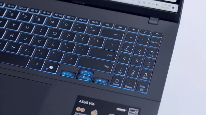 Bàn phím có đèn nền - ASUS Gaming V16 V3607VU-RP343W
