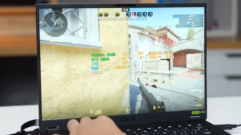 ASUS TUF Gaming A14 FA401KM-RG010WS phù hợp để chơi game nặng
