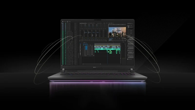 Bàn phím Per-Key RGB - ASUS ROG Strix SCAR 18 G835LX-SA208W