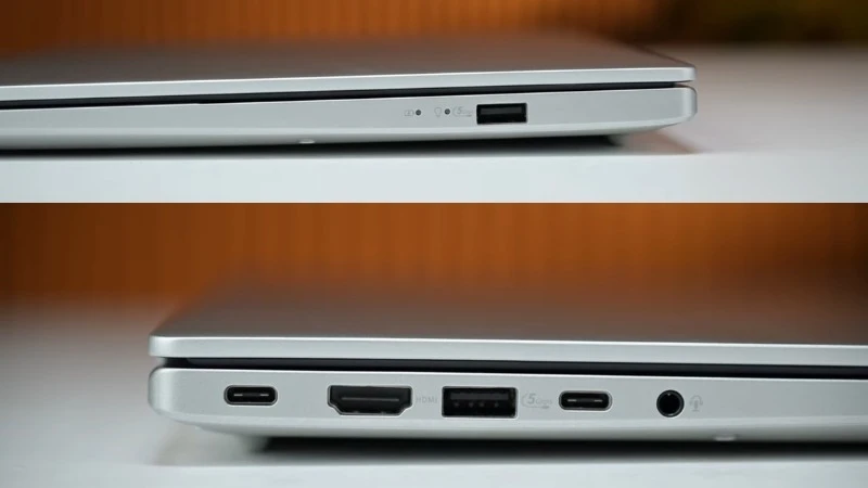 Kết nối linh hoạt với cổng USB-C - Asus Vivobook S14 M3407KA-SF032WS