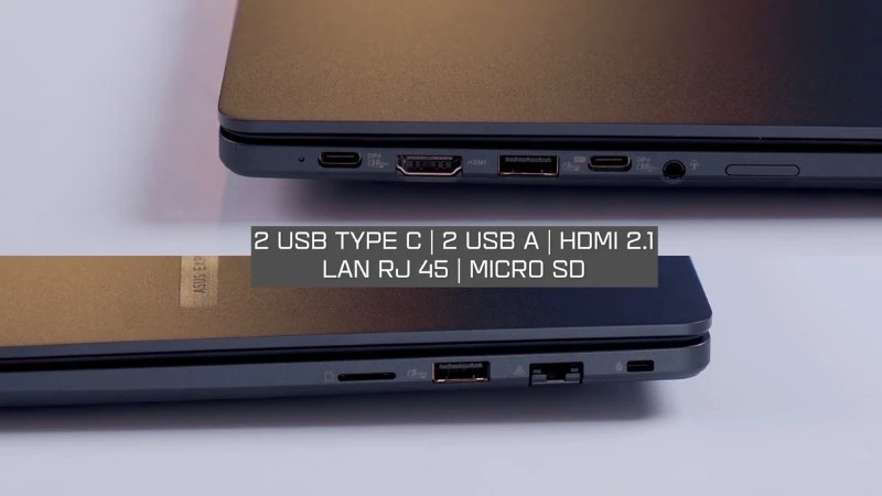 Kết nối trọn vẹn mọi thiết bị ngoại vi - Asus ExpertBook B3405CCA-LY0080W