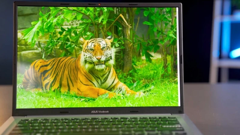 Chuẩn màu 100% DCI-P3 cho trải nghiệm thị giác ấn tượng - ASUS VivoBook 14 A1405VA-KM095W