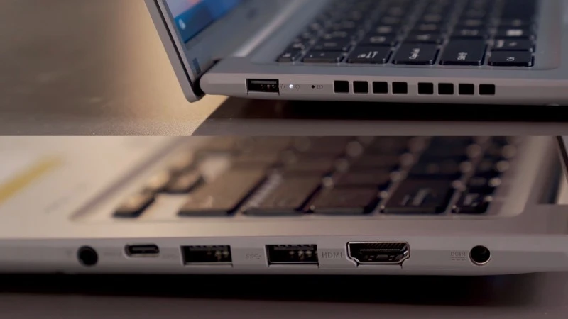 Kết nối đa dạng với cổng USB-C hỗ trợ Power Delivery- ASUS VivoBook 14 A1405VA-KM095W