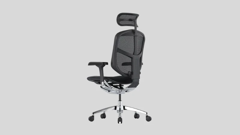 Ergohuman Enjoy Elite 2 có bệ tỳ tay 5D linh hoạt gần như tuyệt đối