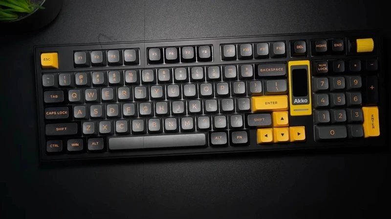 Switch Akko V3 Piano Pro Linear được lube sẵn thủ công từ nhà máy - Bàn phím cơ AKKO 5098B