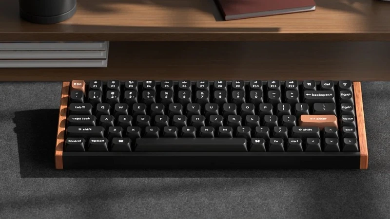Lướt phím nhẹ như không, nhờ Gateron Double-Rail Magnetic Nebula Switch đời mới - Keychron K2 HE