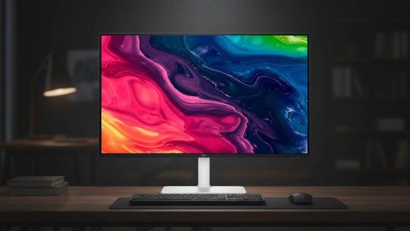 Độ phân giải 4K UHD (3840 x 2160) sắc nét trên kích thước 27 inches - Dell 27 Plus 4K S2725QS