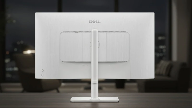 Chân đế linh hoạt xoay dọc 90 độ, dễ dàng tinh chỉnh góc nhìn chuẩn công thái học - Dell 27 Plus 4K S2725QS