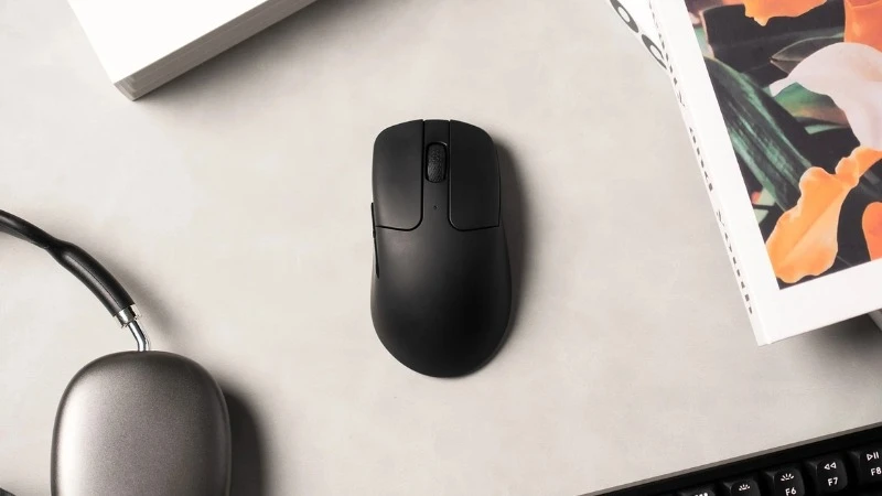 Cảm biến PixArt 3395 nhạy bén, mọi thao tác đều chuẩn xác đến 26000 DPI. - Chuột không dây Keychron M2 Mini