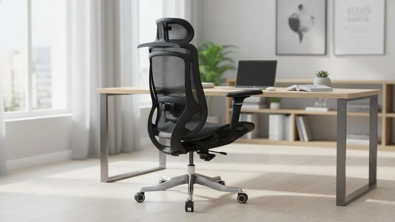 Điều chỉnh 6D bệ tỳ tay, tựa đầu 2D, mọi tư thế đều tìm được điểm tựa - Hyperwork Airy Pro