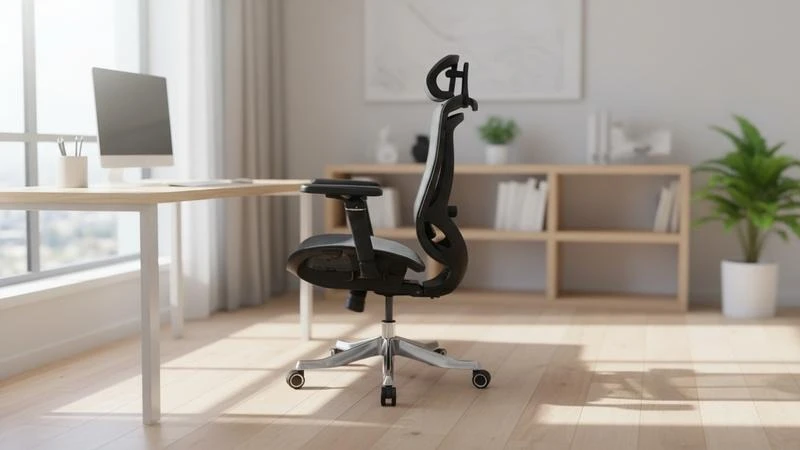 Ngồi cả ngày vẫn thoáng lưng với lưới Flow Mesh, tựa lưng 2D ôm sát - Hyperwork Airy Pro