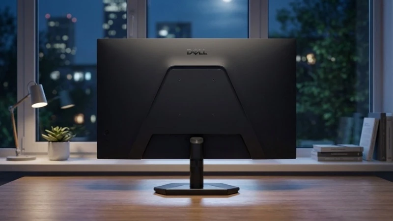 Màu đen tối giản, tạo nét thanh lịch cho góc setup mà không hề phô trương - Dell SE2725HG